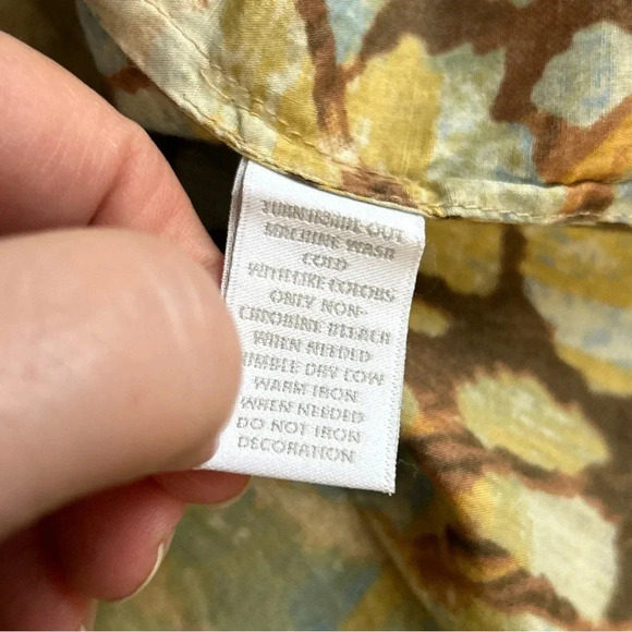 Charter Club Women’s 3X Tunic Top Cotton Boho Embroidered Hippie Colorful Artsy - Picture 11 of 13